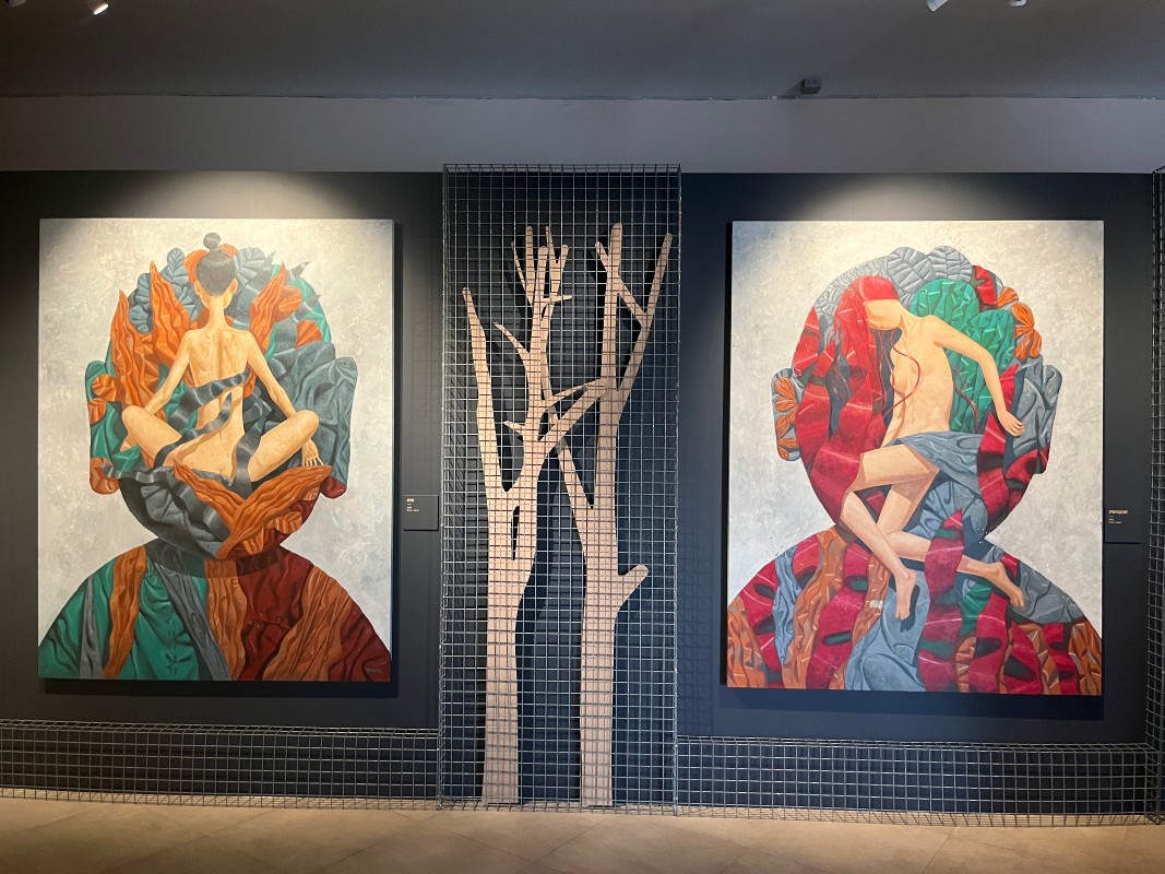 Фрагмент экспозиции выставки &#34;Зорикто Доржиев. Повелитель снов&#34; (12+) в Музее &#34;Новый Иерусалим&#34;. Фото: Юлия Крышевич