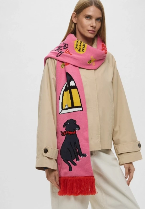 10 смелых: подборка шарфов "с характером" для яркой зимы 10 смелых: подборка шарфов "с характером" для яркой зимы