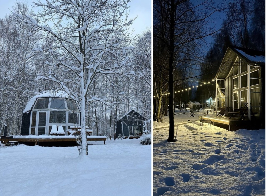 Фото: глэмпинг &#34;Стрелка&#34;