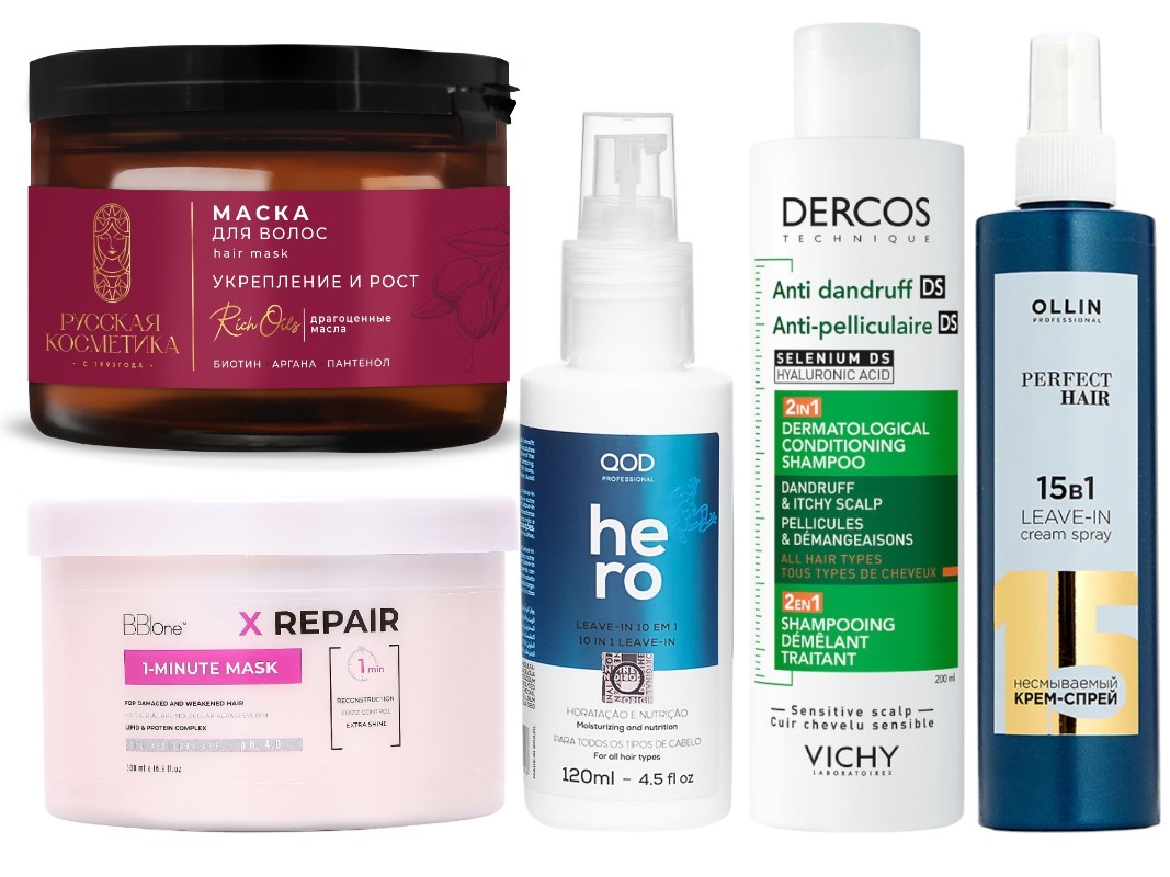 Фото: архивы пресс-служб. Маска для волос Укрепление и рост