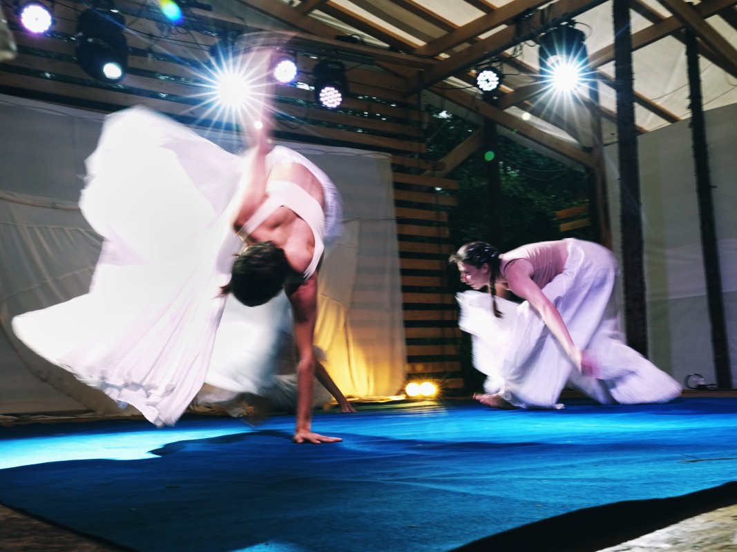 Фрагмент спектакля DIOS (хор. Екатерина Плянтер). Фото: Илья Викторов. Предоставлено Terra Dance Theatre