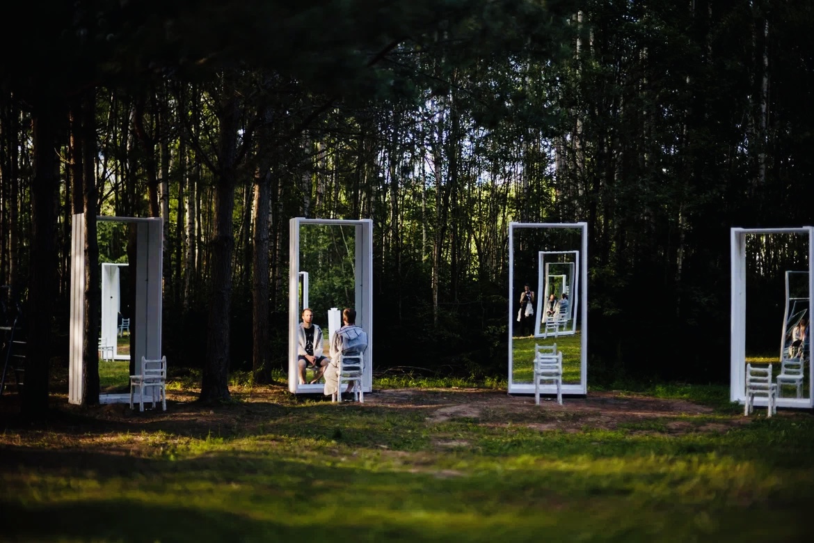 Проект "Исправительное учреждение" на фестивале "Архстояние" в Никола-Ленивце. Фото предоставлено пресс-службой бюро Archpoint