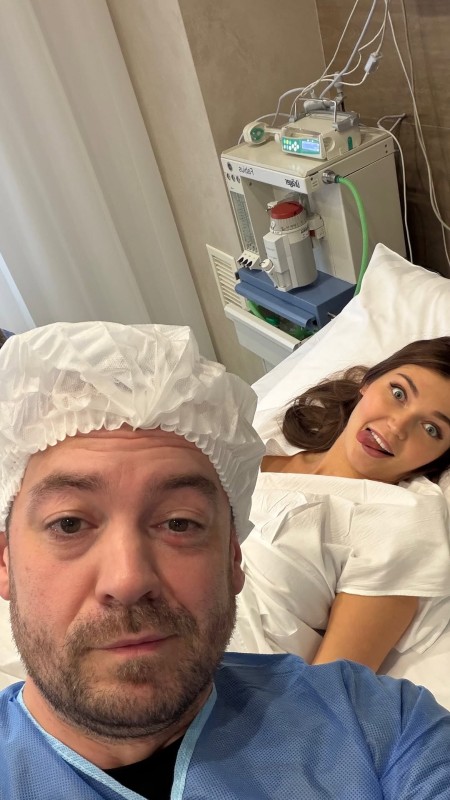 Эрик Давидович с женой. Фото: соцсети/@eric_davidich