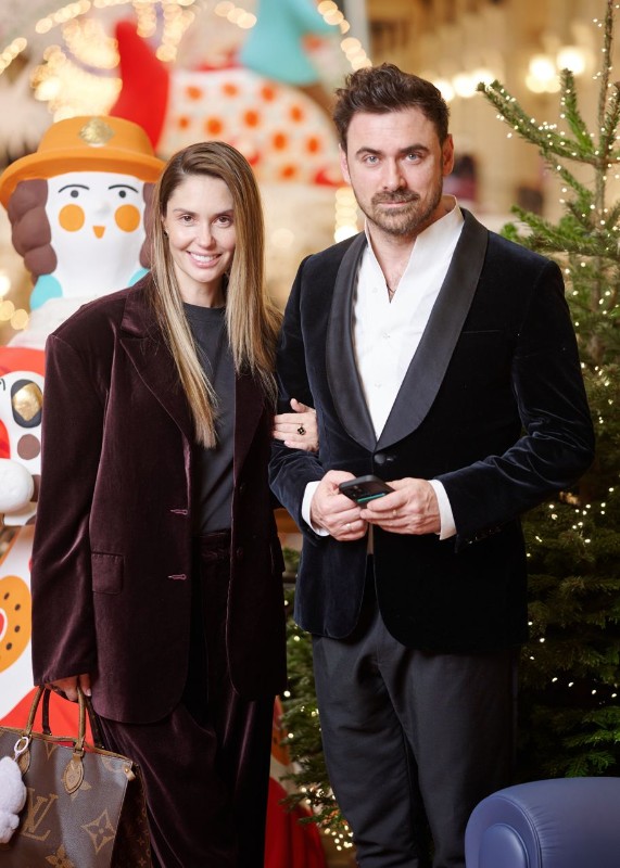 Агата Муцениеце и Петр Дранга. Фото: Telegram/@BoscoCasa