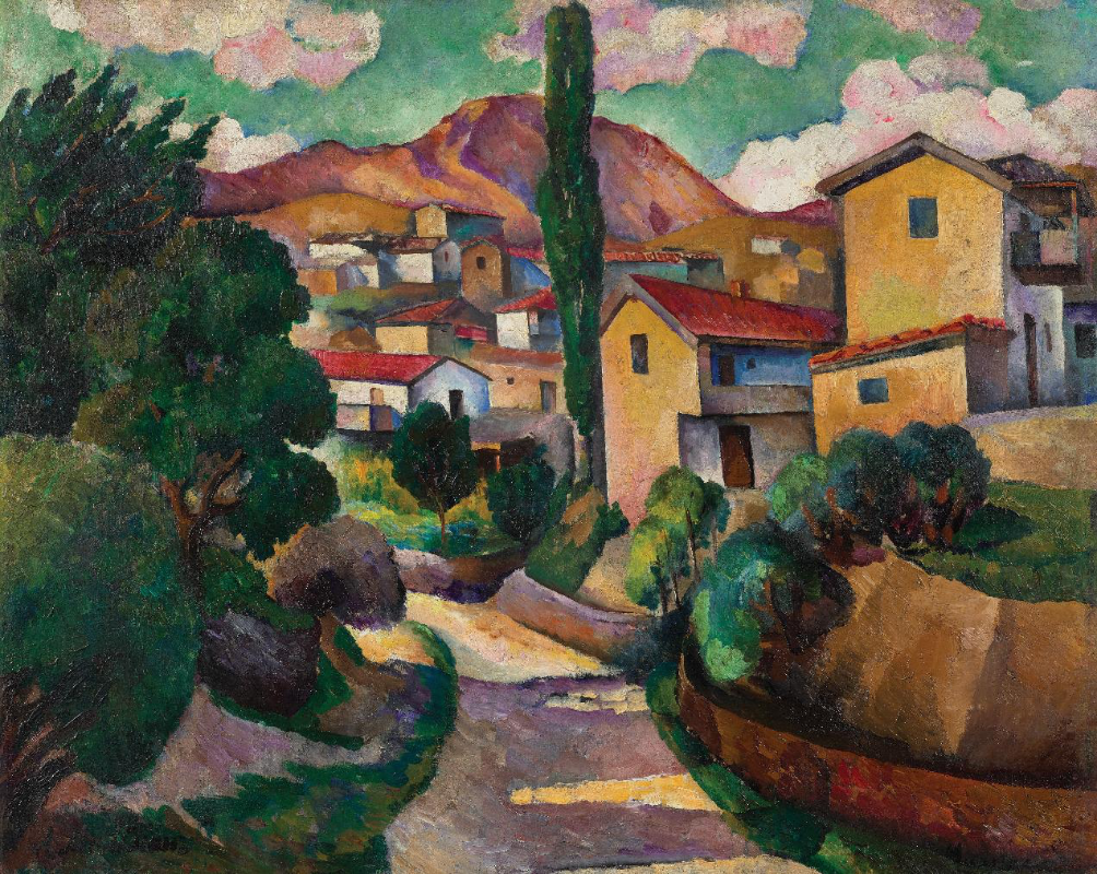 "В южном городе" (1915) Адольфа Мильмана. Из собрания Государственной Третьяковской галереи