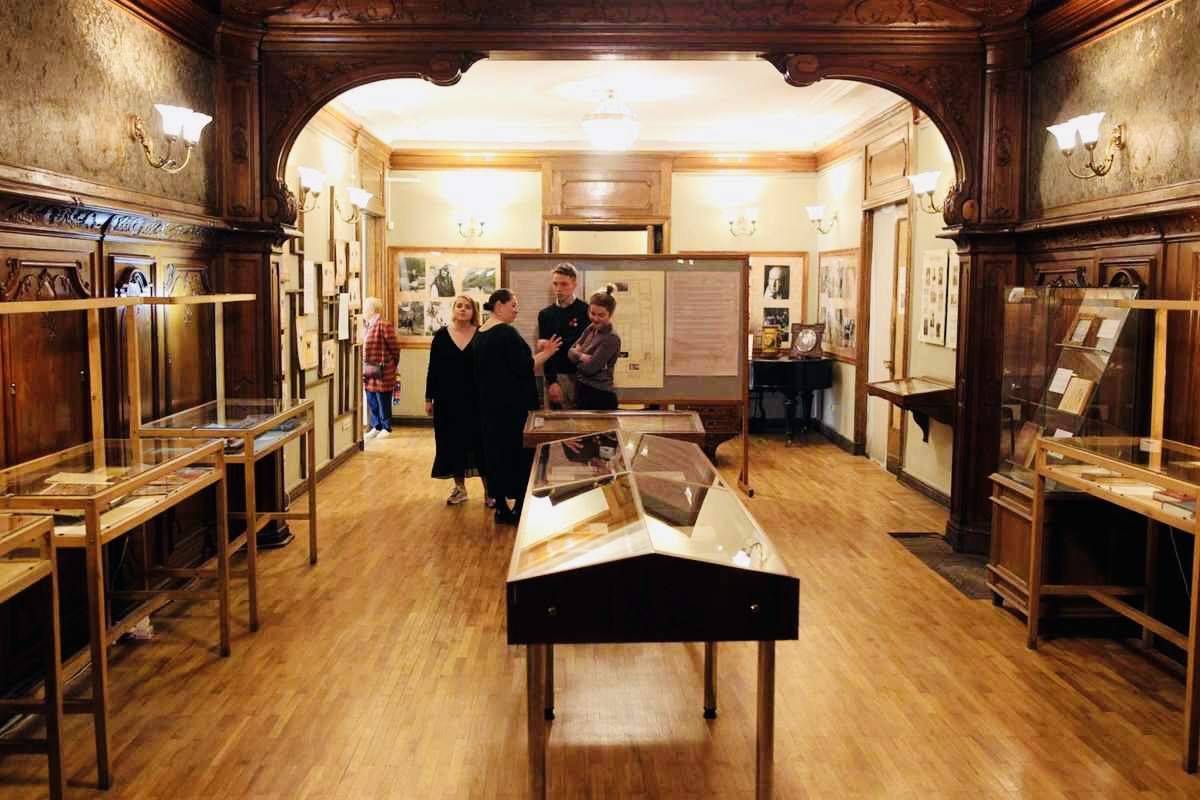 Внутри музея при СПбГУ. Предоставлено пресс-службой Музея Владимира Набокова