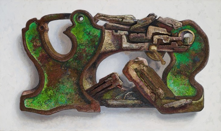 "Имитация разрушенного станка" (2001) Андрея Гросицкого. Из собрания фонда "Прометей". Предоставлено пресс-службой МАММ