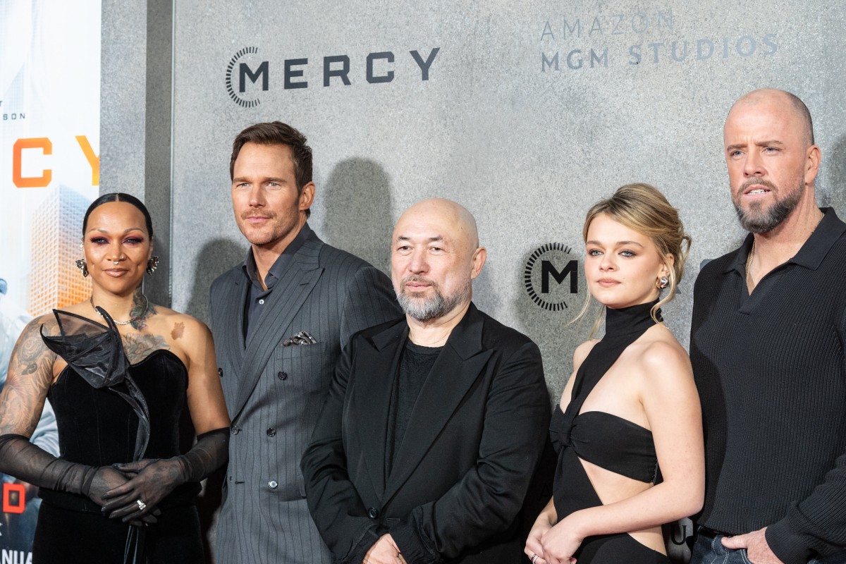 Кали Рейс, Крис Пратт, Тимур Бекмамбетов, Кайли Роджерс, Крис Салливан. Фото: Legion-Media