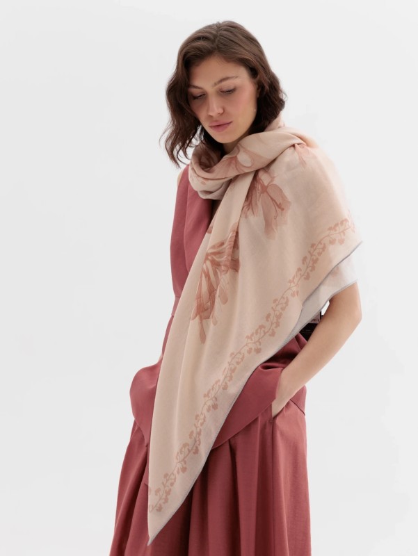 Накрыться красотой: носим шали, палантины и очень большие шарфы Накрыться красотой: носим шали, палантины и очень большие шарфы