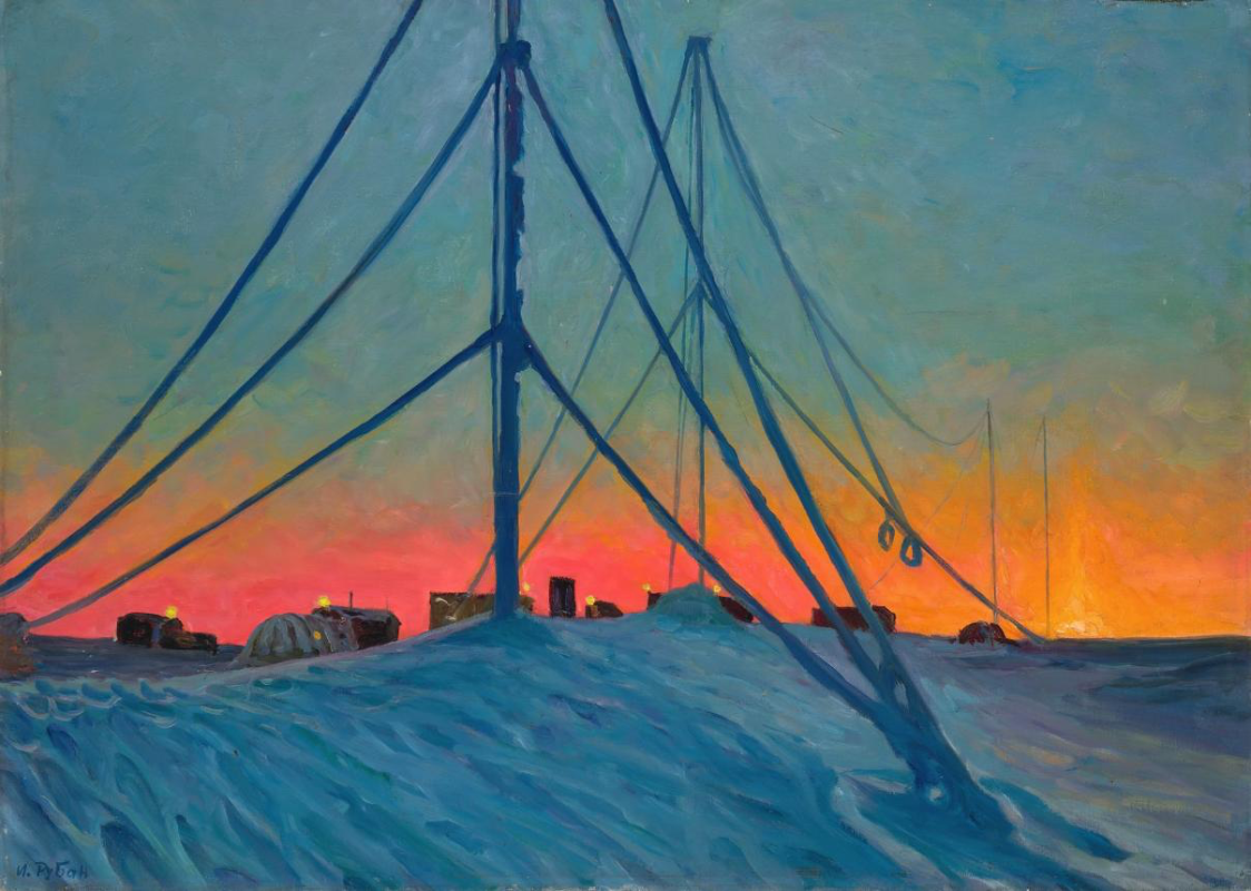 "Не для туристов" (1964) Игоря Рубана. Из собрания Государственной Третьяковской галереи