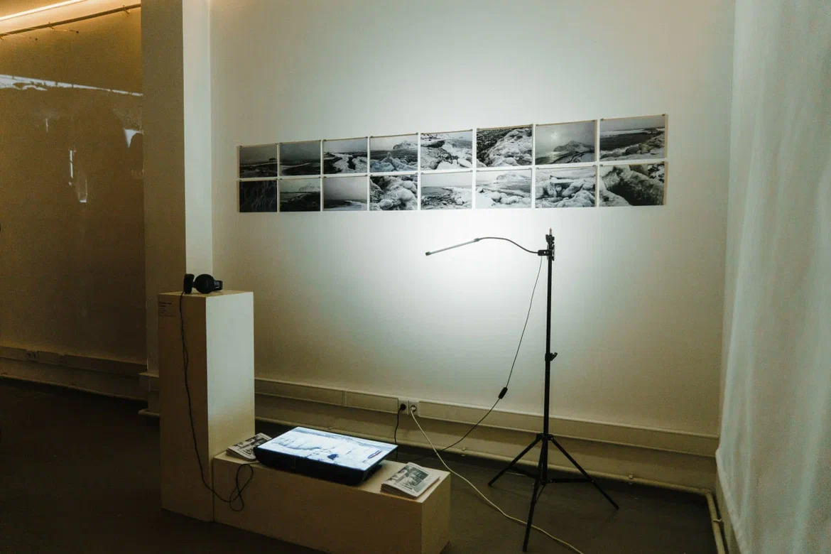 Фрагмент персональной выставки Оксаны Виноградовой "После озвученного до услышанного" (куратор PollyT, 2026). Фото: Екатерина Козлова и Мирослав Тесла. Предоставлено PollyT