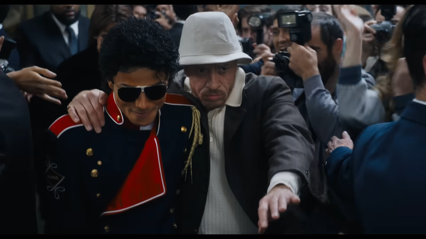 Кадр из фильма "Майкл" (2026), реж. Антуан Фукуа / YouTube / @LionsgateMovies