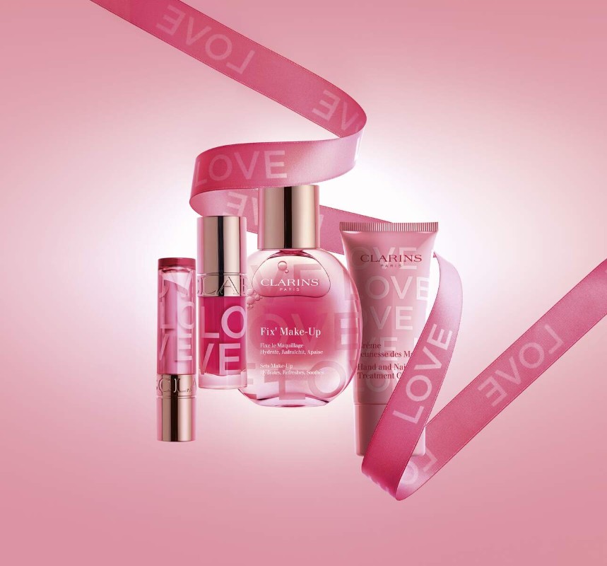 Фото: архивы пресс-службы Clarins. Лимитированная коллекция макияжа Love Collection  