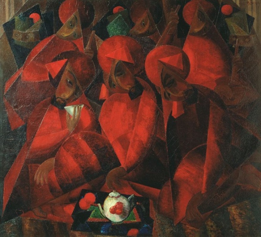 "Гранатовая чайхана" (1924) Александра Волкова. Из собрания Государственной Третьяковской галереи