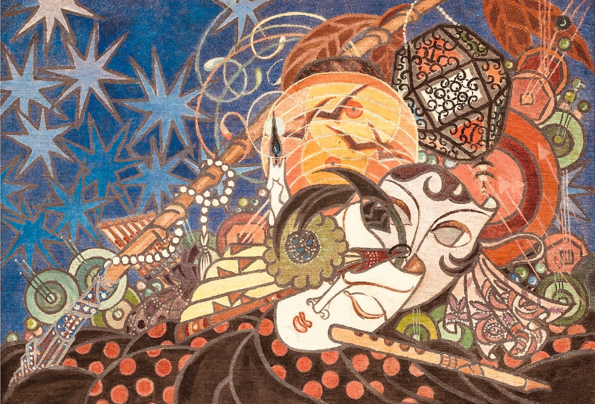 "Восточный мотив" Александры Бельцовой. Предоставлено пресс-службой Музея русского импрессионизма