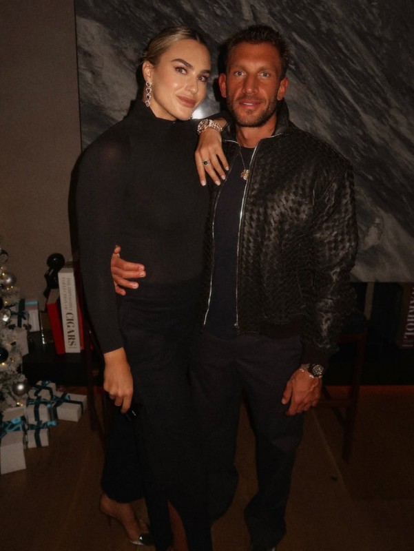 Арина Соболенко и Георгиос Франгулис. Фото: соцсети/@arynasabalenka