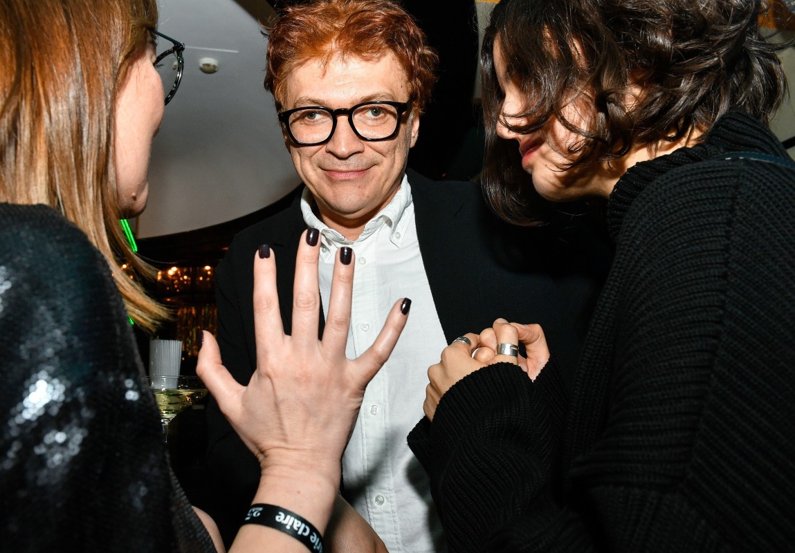 В центре кадра – художник Павел Пепперштейн. Справа от него – соратница по дуэту ППСС, Соня Стереостырски. Фото: Legion-media 