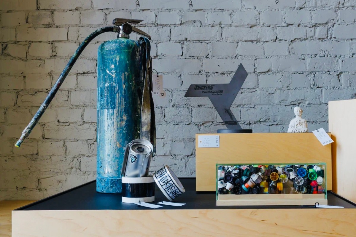 Вид на экспозицию "Стрит-арт хранения". Фото: Анна Скударь. Предоставлено командой САХ