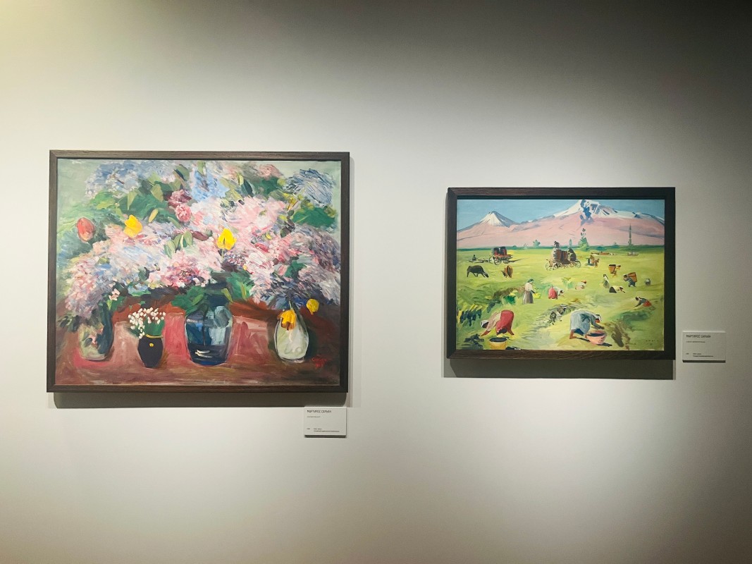 Работы Мартироса Сарьяна на выставке "Волга, Москва, Нева". Фото: Юлия Крышевич
