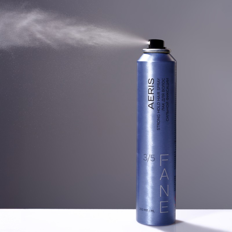 Фото: архивы пресс-службы FANE. Лак для волос сильной фиксации 3/5 Aeris