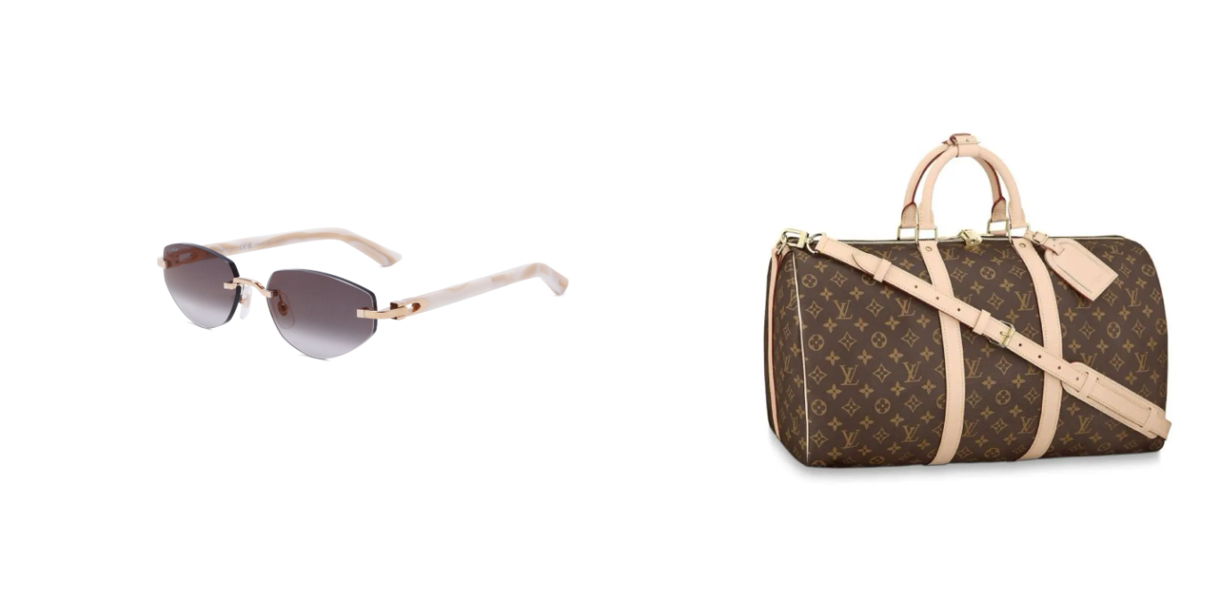 Фото: архив бренда Cartier / www.tsum.ru; архив бренда Louis Vuitton / oskelly.ru