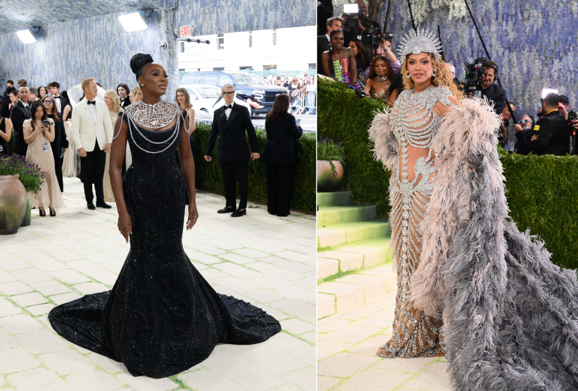 Винус Уильямс и Бейонсе на Met Gala 2026. Фото: www.legion-media.com