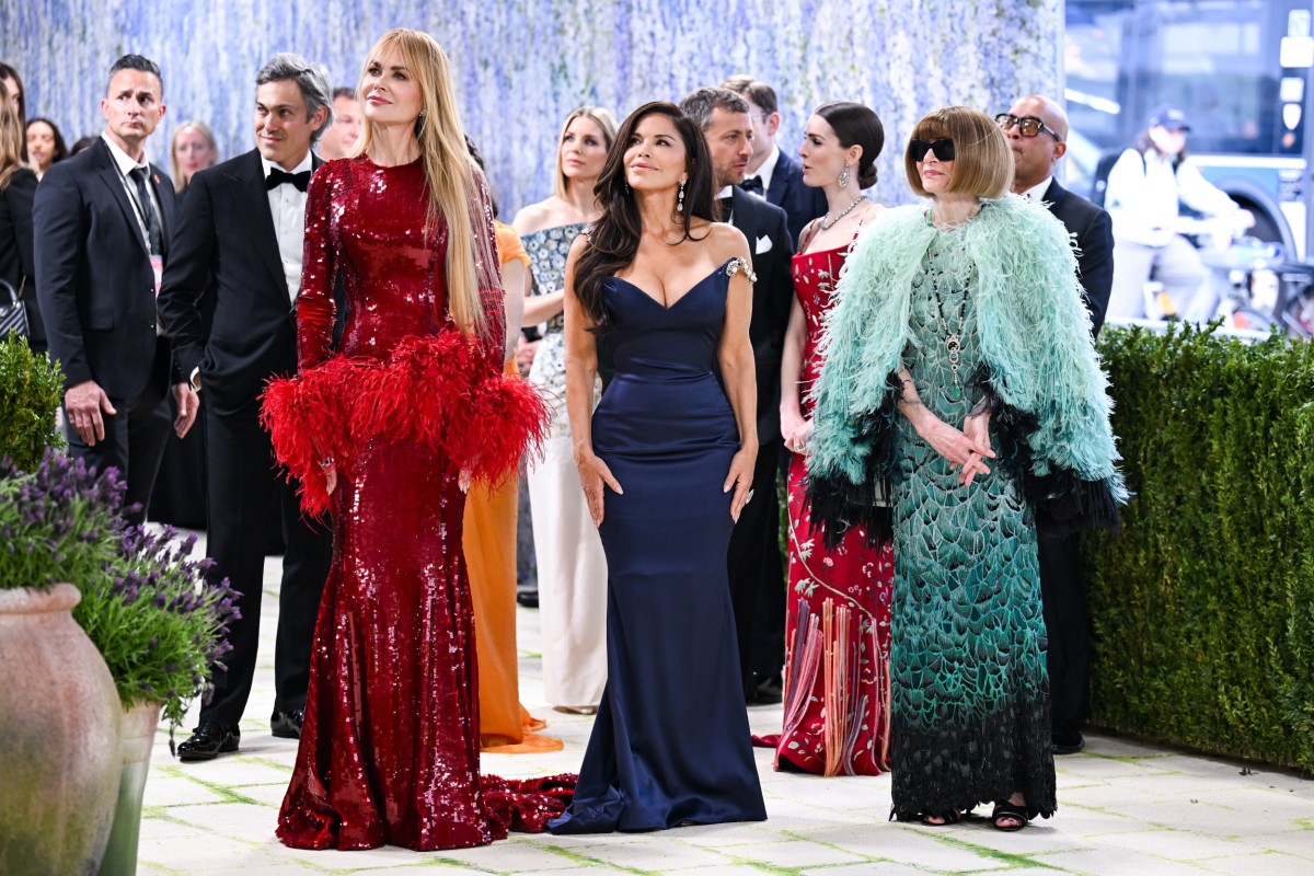 Николь Кидман, Лорен Санчес и Анна Винтур на Met Gala 2026. Фото: www.legion-media.com