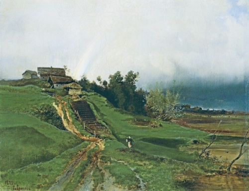 "Радуга" (1875) Алексея Саврасова. Из собрания Русского музея