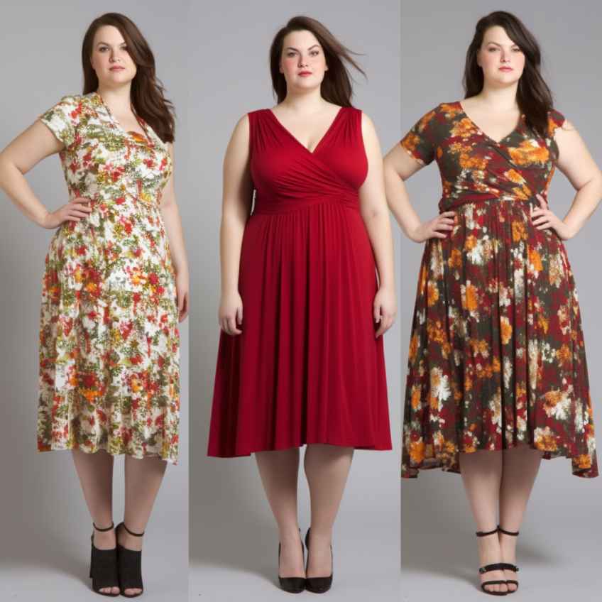 Die besten Frisuren für mollige Frauen mit rundem Gesicht Plus size summer fashi