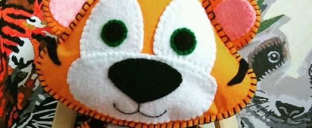 Новогодний Тигр Из Фетра Своими Руками Выкройки