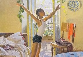 Сочинение по картине «Утро» Яблонской, 6-й класс