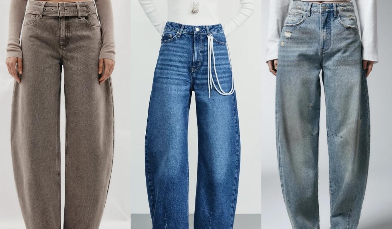 Barrel fit или джинсы-бочонки: шопинг-гид по главному деним-тренду сезона
