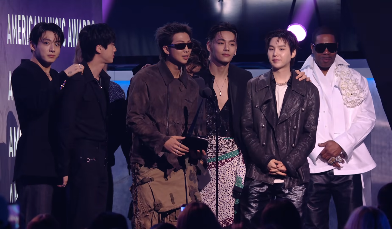 BTS стали главными победителями American Music Awards 2026