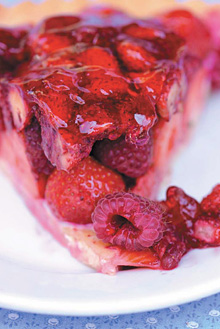 Торт из красных ягод из ресторана «Le Club 55»