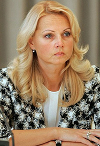 Женщина - политик Татьяна Голикова
