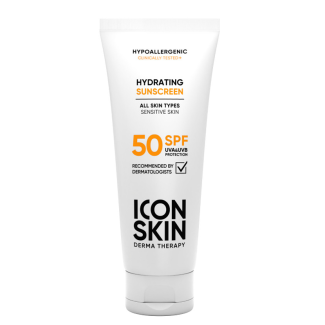 Солнцезащитный крем для лица и тела SPF50 Hydrating Sunscreen