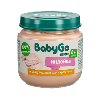 Пюре Baby Go Индейка