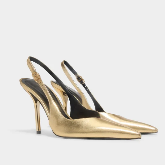 Золотистые слингбэки Zuhair Murad × ALDO