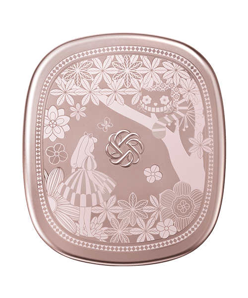 Розовый футляр DECORTÉ с рисунком Алисы в Стране чудес