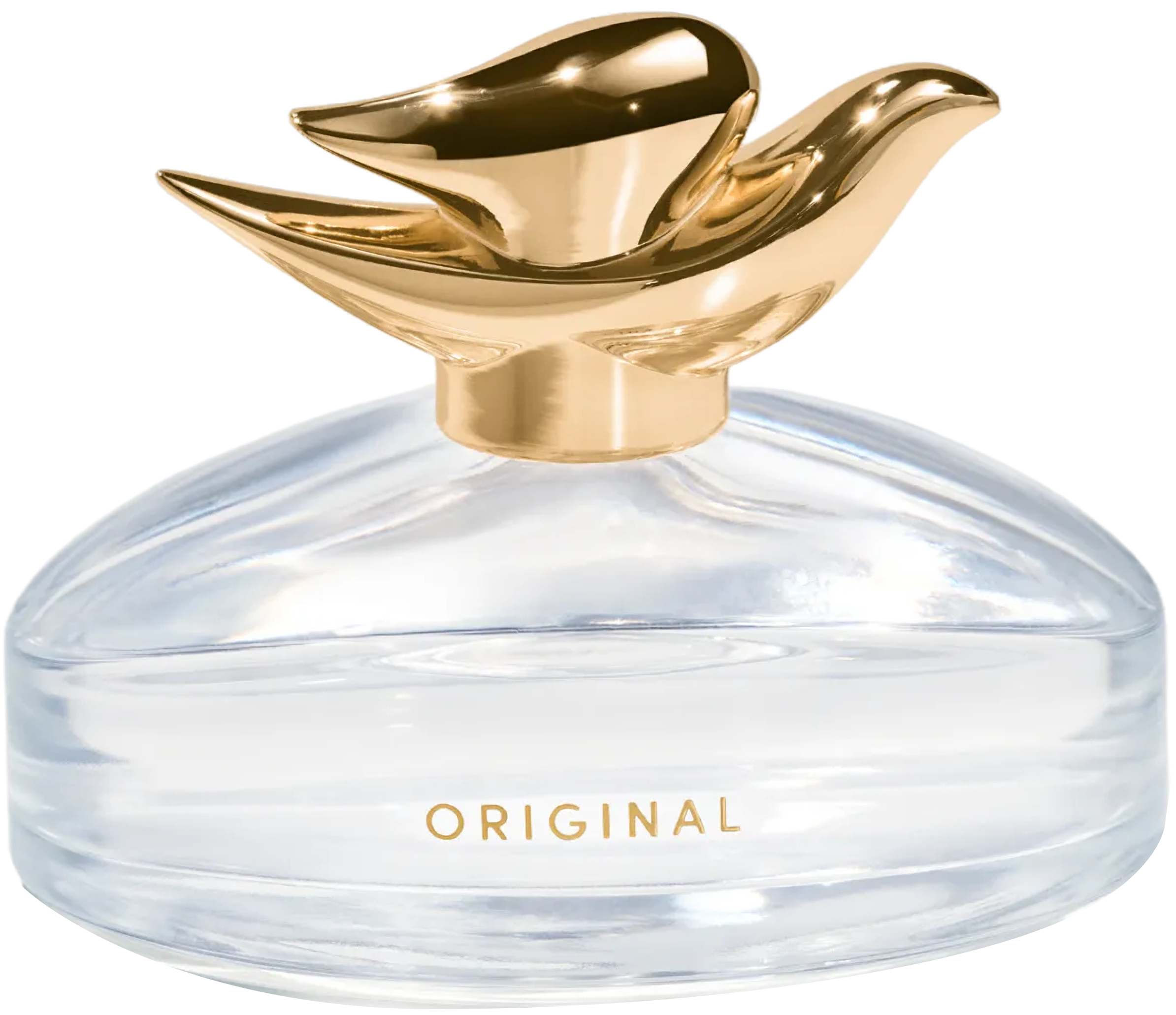 Dove Original Fragrance с золотистой крышкой в форме птицы