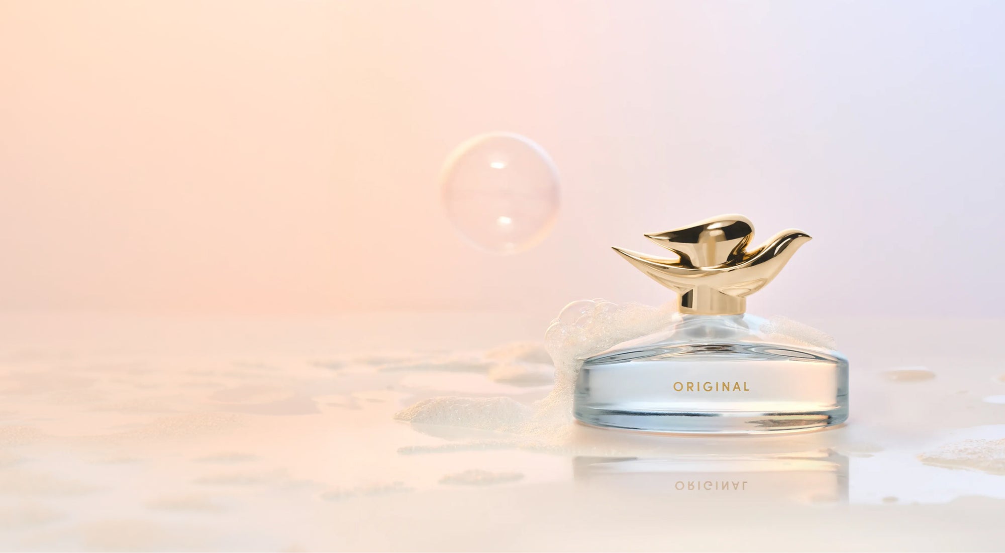 Парфюм Dove Original Fragrance во флаконе в форме крем-мыла