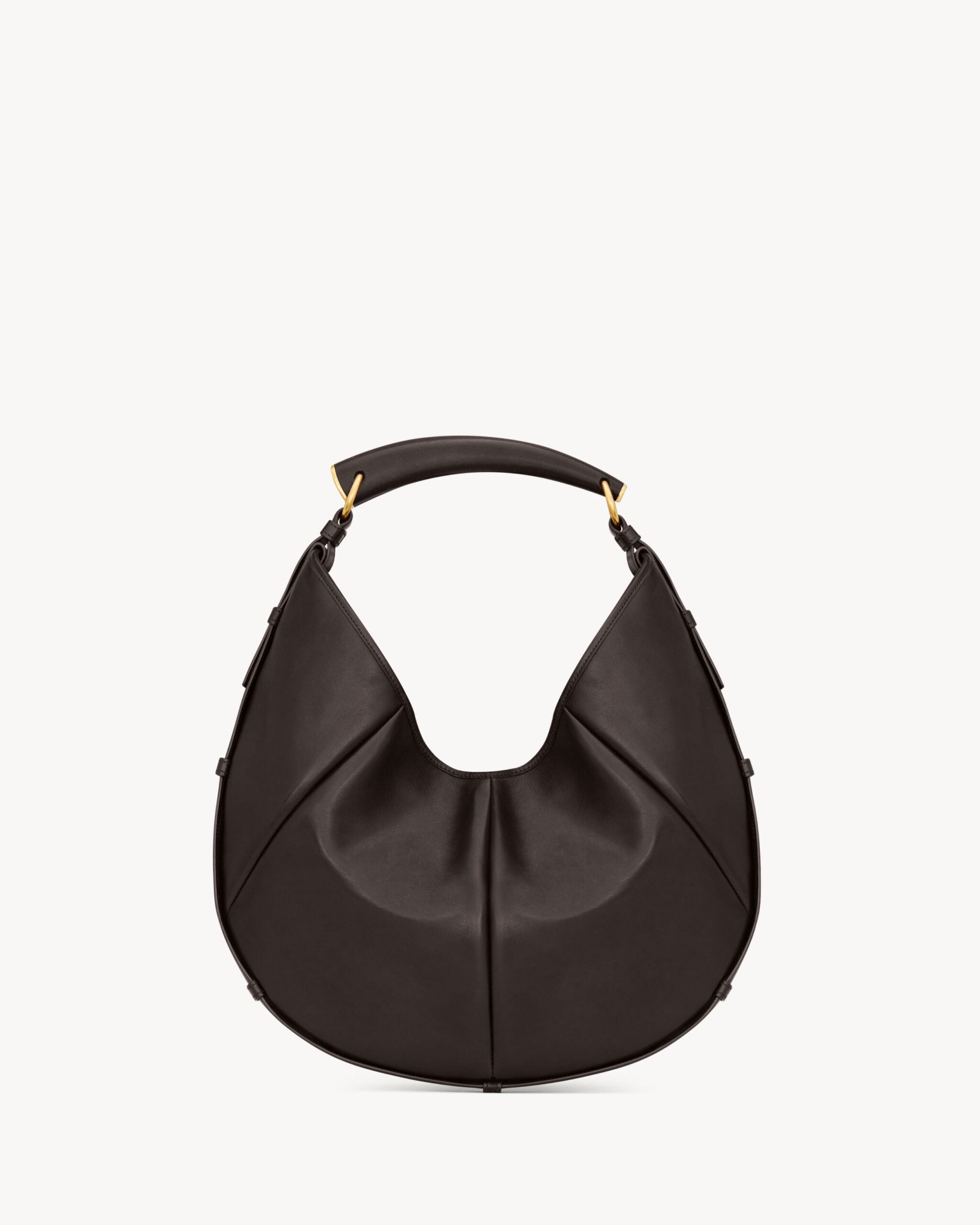 Сумка Saint Laurent Mombasa medium из коричневой кожи