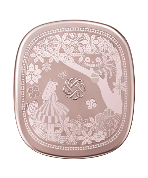 Розовый футляр DECORTÉ с рисунком Алисы в Стране чудес
