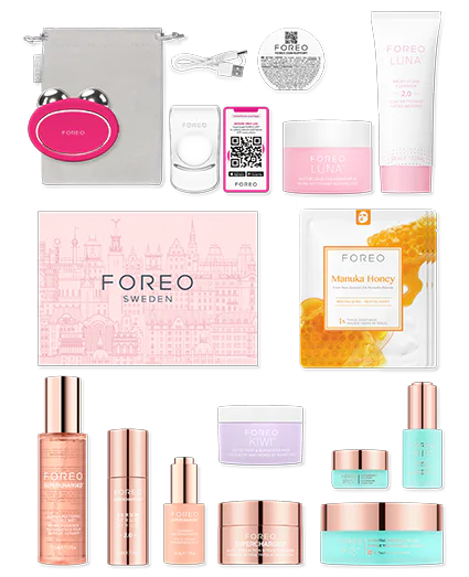 Содержимое адвент-календаря FOREO THE FOREO ICONS